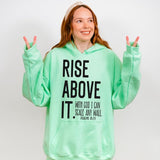 Rise Above It DTF Transfers - THIS IS NOT A SHIRT
