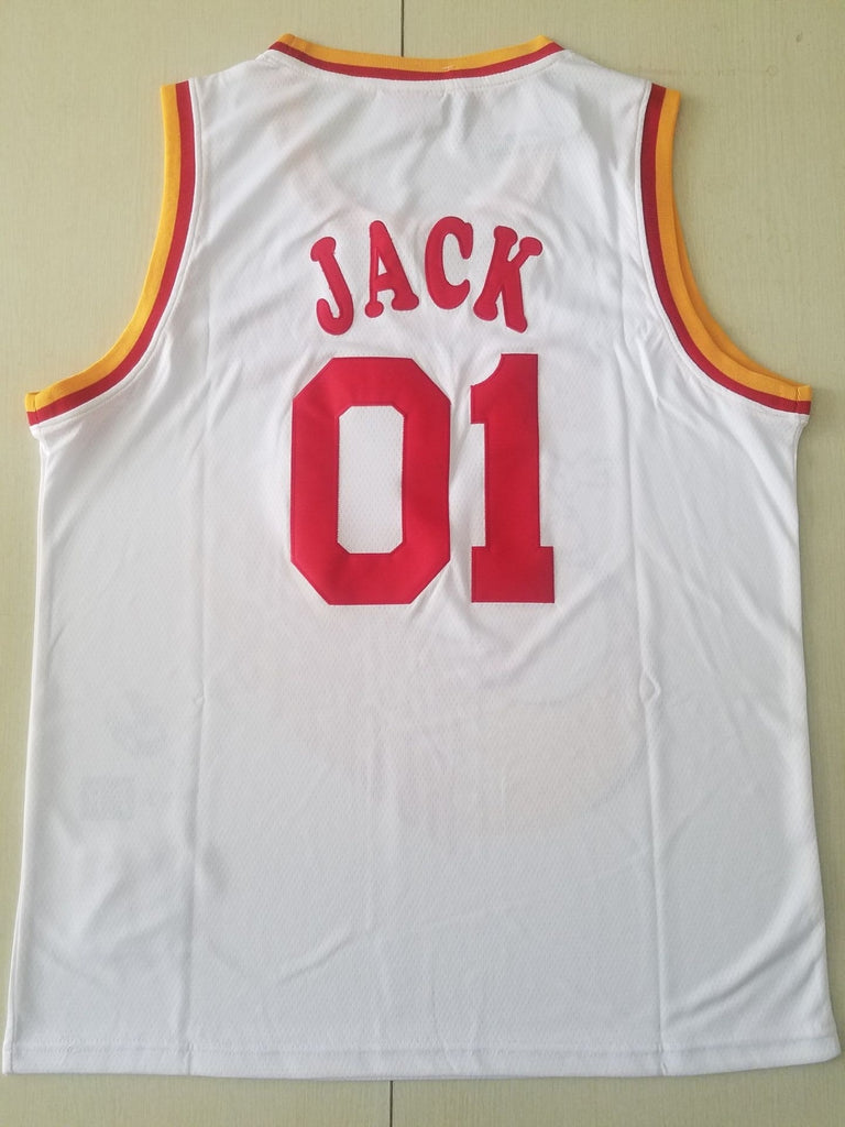 Rockets #01 JACK Travis Scott Mitchell Ness Bleacher Report Rockets Collaboration Jersey Style 5