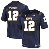 Roger Staubach 12 Navy
