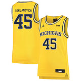 Rudy Tomjanovich 45 Yellow