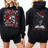 Run Little Mouse Sweatshirt, Haunting Adeline Hoodie, Dark Romance T Shirt, Smut Reader, Book Lover Gift, Unisex Sweater Pullover Tee