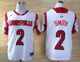 Russ Smith #2 White Big East Logo
