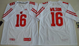 Russell Wilson 16 White 2016 UA Edition
