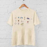 SZA Saturn Unisex T-shirt White 2024 New Release Breathable Casual Outfit Menswear Soft Top Tshirt Day Leggings Underwear Streetwear Fabric