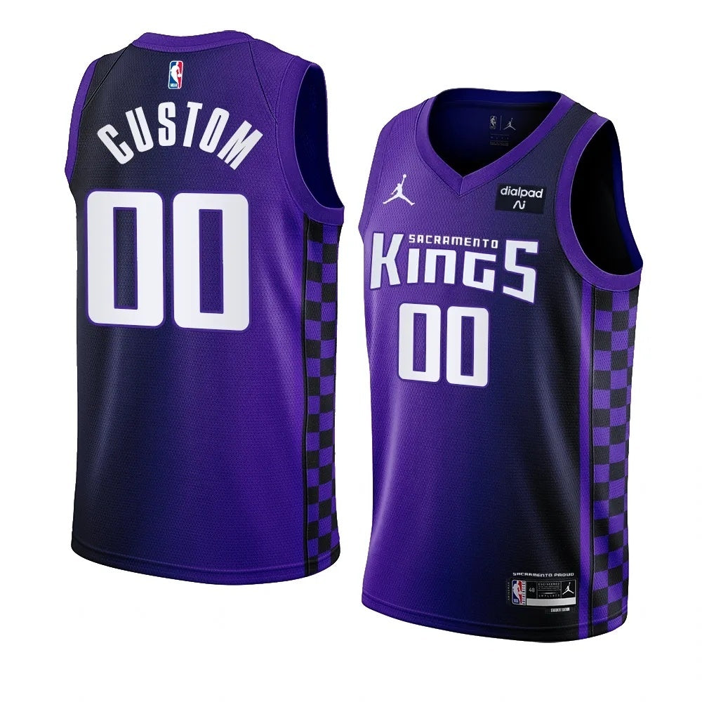 Sacramento Kings Custom 2023-24 Statement Edition Purple Swingman Jersey Men's.webp