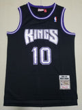 Sacramento Kings #10 Mike Bibby Kings 10 Black s-xxl Style 2
