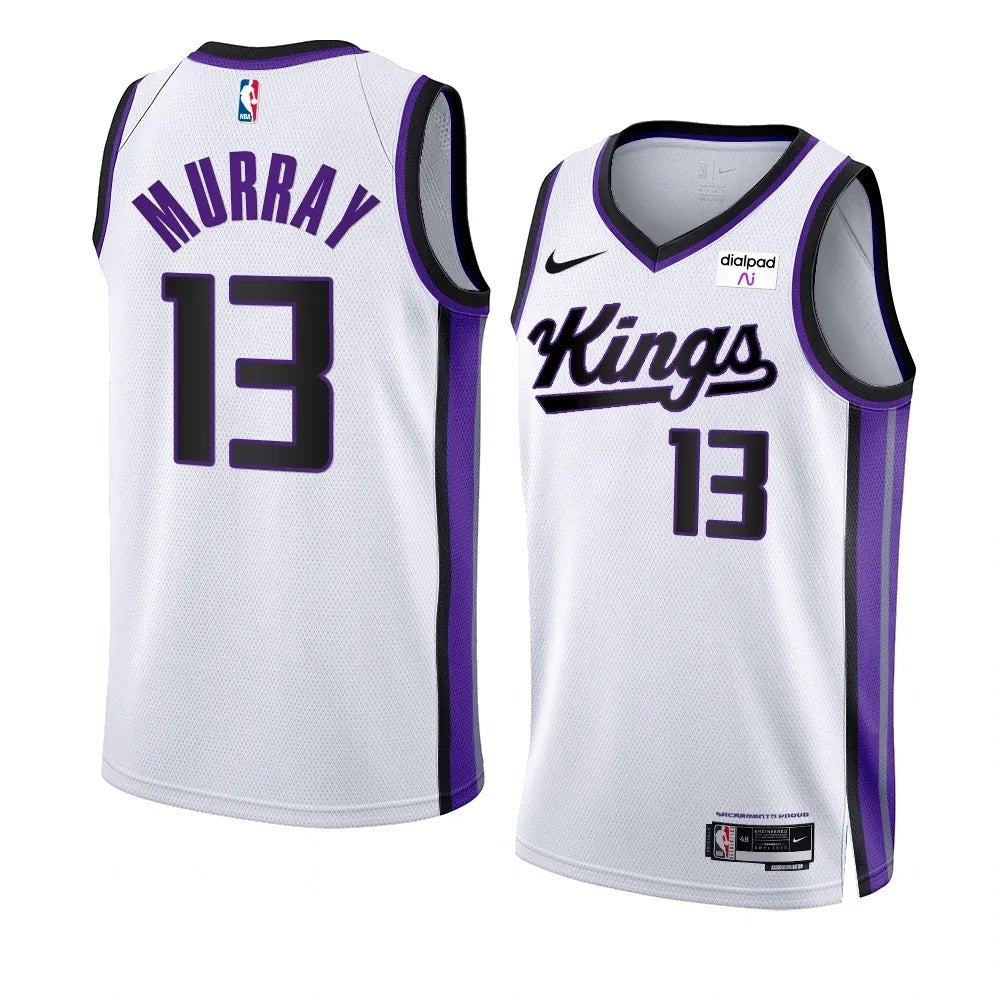Sacramento Kings #13 Keegan Murray 2023-24 White Association Edition Swingman Jersey.webp