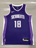 Sacramento Kings #18 Russell Westbrook 26 Season Kings City Purple Style 2