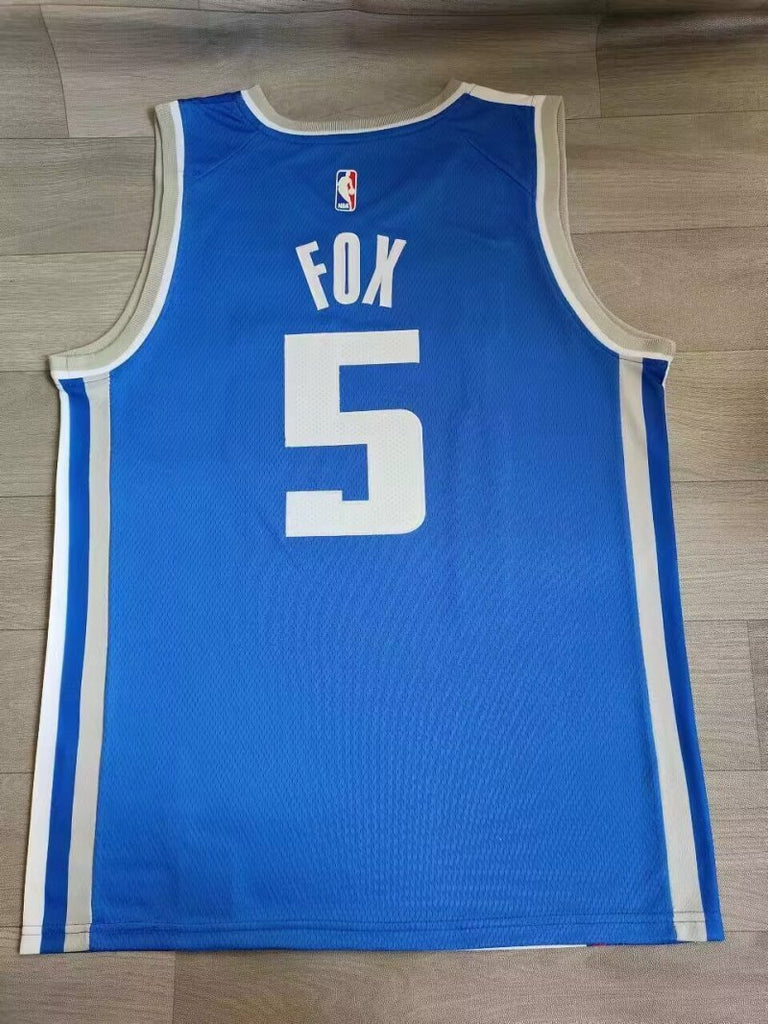 Sacramento Kings #5 De'Aaron Fox 24 Season Kings 5 City Edition Style 1