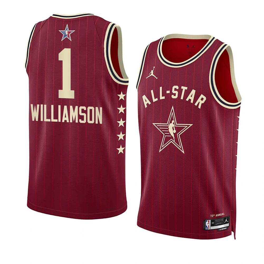 San Antonio Spurs #1 Victor Wembanyama 2024 NBA All-Star Swingman Jersey Style 1