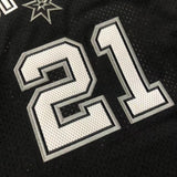 San Antonio Spurs #21 Tim Duncan 2001-02 Authentic jersey black Style 6