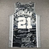 San Antonio Spurs #21 Tim Duncan Spurs Team 21 # Year of Rabbit Commemorative Style 1