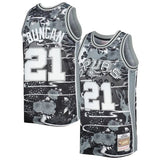 San Antonio Spurs #21 Tim Duncan year of the rabbit limited edition jersey