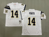 San Diego Chargers #14 Dan Fouts San Diego Chargers Style 2
