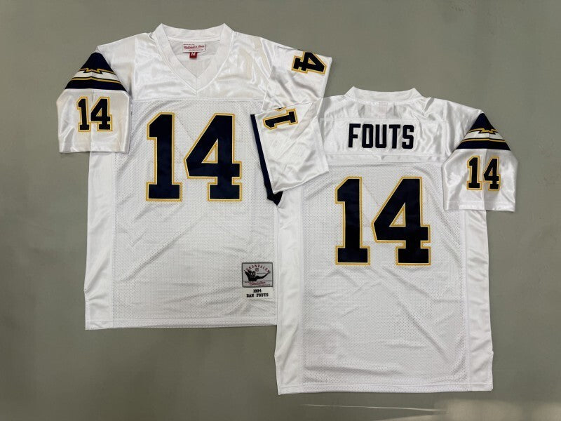 San Diego Chargers #14 Dan Fouts San Diego Chargers Style 4