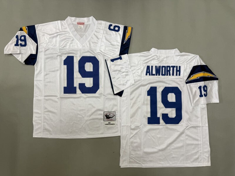 San Diego Chargers #19 Lance Alworth San Diego Chargers Style 2