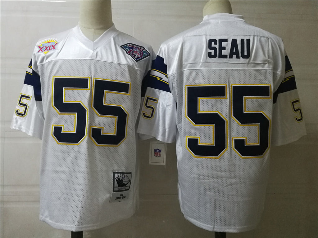 San Diego Chargers #55 Junior Seau 1 Style 2