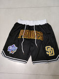 San Diego Padres Black Shorts Style 7