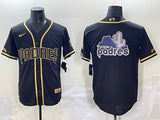 San Diego Padres Padres Retro Gold Text Style 3