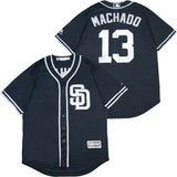 San Diego Padres #13 Manny Machado Padres 13 Blue Fan