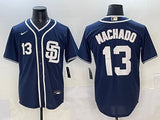 San Diego Padres #13 Manny Machado Padres Adult Style 2