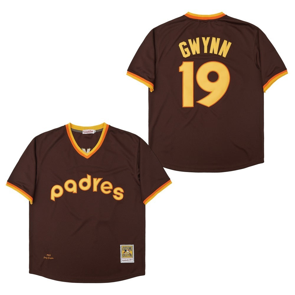 San Diego Padres #19 Tony Gwynn Padres 191982 Retro