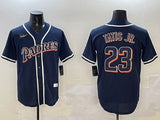 San Diego Padres #23 Fernando Tatis Jr. Padres Retro Adult Style 3