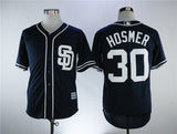 San Diego Padres #30 Eric Hosmer Padres 30 Blue Fan