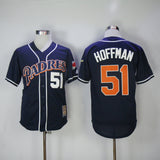San Diego Padres #51 Padres 51 Blue Fan Retro