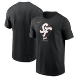 San Francisco Giants Black 2025 City Connect Large Logo T-Shirt