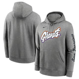 San Francisco Giants Heather Charcoal 2025 City Connect French Terry Club