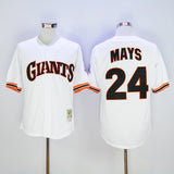 San Francisco Giants #24 Giants 24 White 1989 Retro