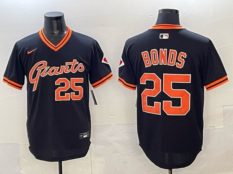 San Francisco Giants #25 Barry Bonds Giants Retro