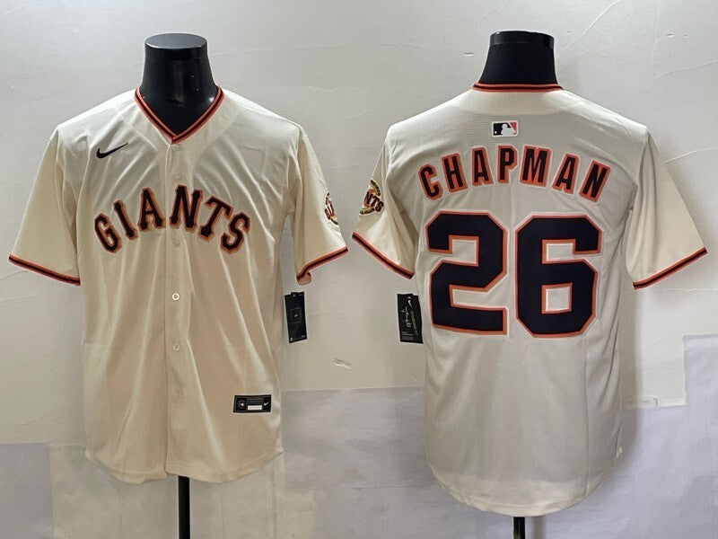 San Francisco Giants #26 Matt Chapman Giants Style 1