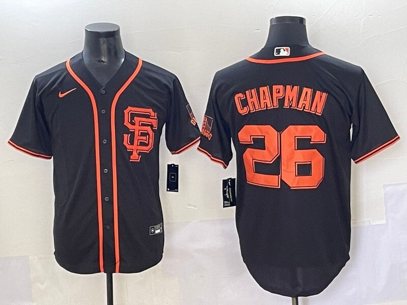San Francisco Giants #26 Matt Chapman Giants Style 4