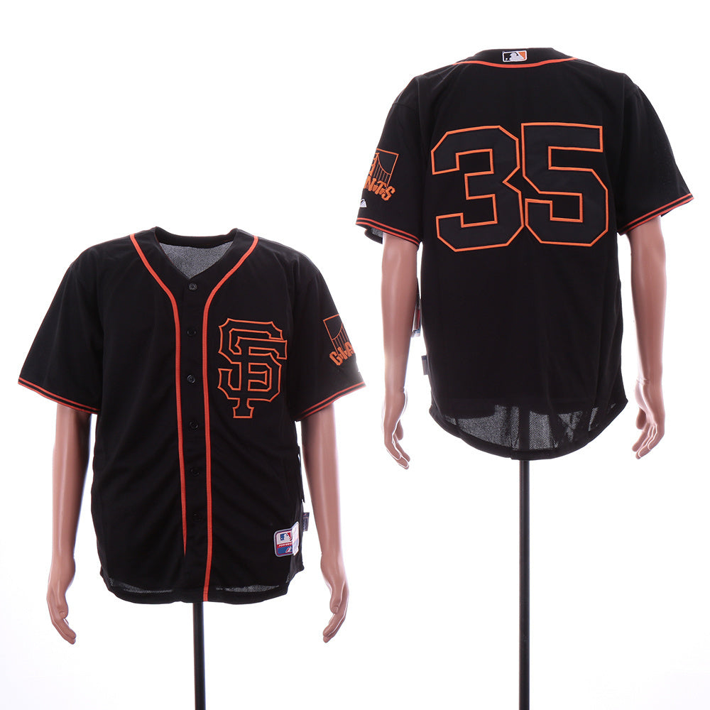 San Francisco Giants #35 Brandon Crawford Style 2