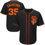 San Francisco Giants #35 Brandon Crawford Style 4