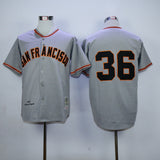 San Francisco Giants #36 Giants 36 Gray New 1962 Retro