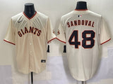 San Francisco Giants #48 Sandoval Giants Style 2
