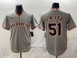 San Francisco Giants #51 Jung Hoo Lee Giants Style 1