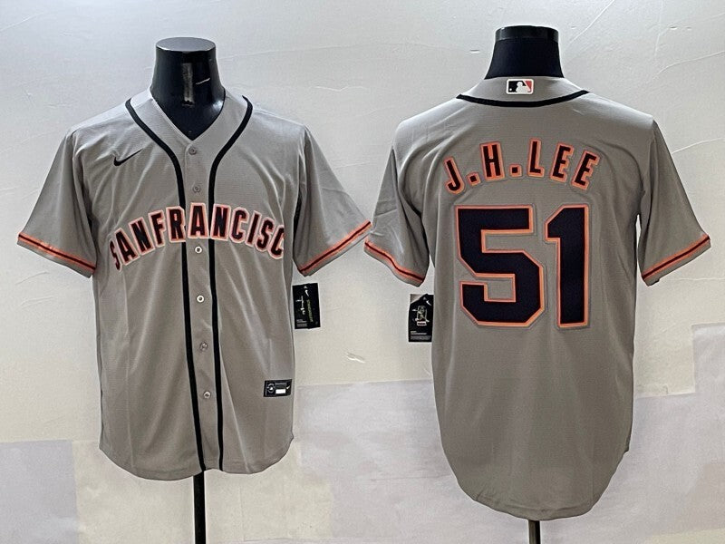 San Francisco Giants #51 Jung Hoo Lee Giants Style 6