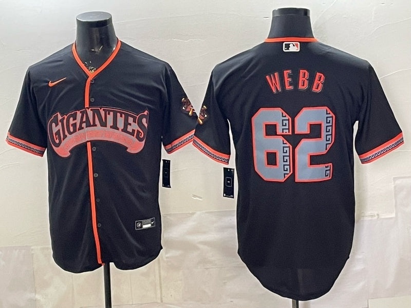 San Francisco Giants #62 Logan Webb Giants Special V2
