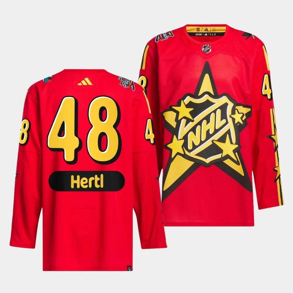 San Jose Sharks #48 Tomas Hertl 2024 NHL All-Star Red
