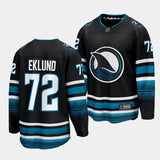 San Jose Sharks #72 William Eklund 2023-24 Cali Fin 3rd Alternate Jersey Style 1