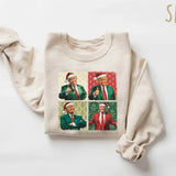 Santa Trump Christmas Shirt, Make Christmas Great Again Trump Sweatshirt, Trump Christmas Sweater Women