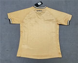 Santos second away gold soccer jersey Style 1