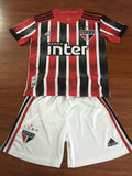 Sao Paulo away Kids 19-20 season soccer kits