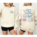 Save The Ocean Sweatshirt, Protect Our Oceans Hoodie, Shark Sweatshirt, Save The Ocean Hoodie, , Marine Biologist, Surfing Shirts