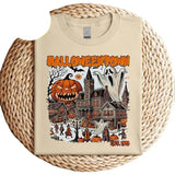 Scary Halloweentown Est 1998 Pumpkin Ghost  Shirt, Halloweentown Spooky Ghost Pumpkin T-shirt and Sweatshirt for men & women Menswear Top