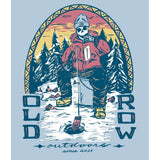 Old Row Outdoors Ice Fishing Pigment Dyed Premium Hoodie